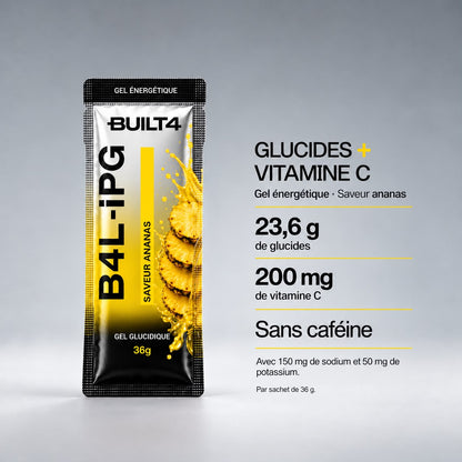 Built4 iPG Gel Énergétique – Ananas