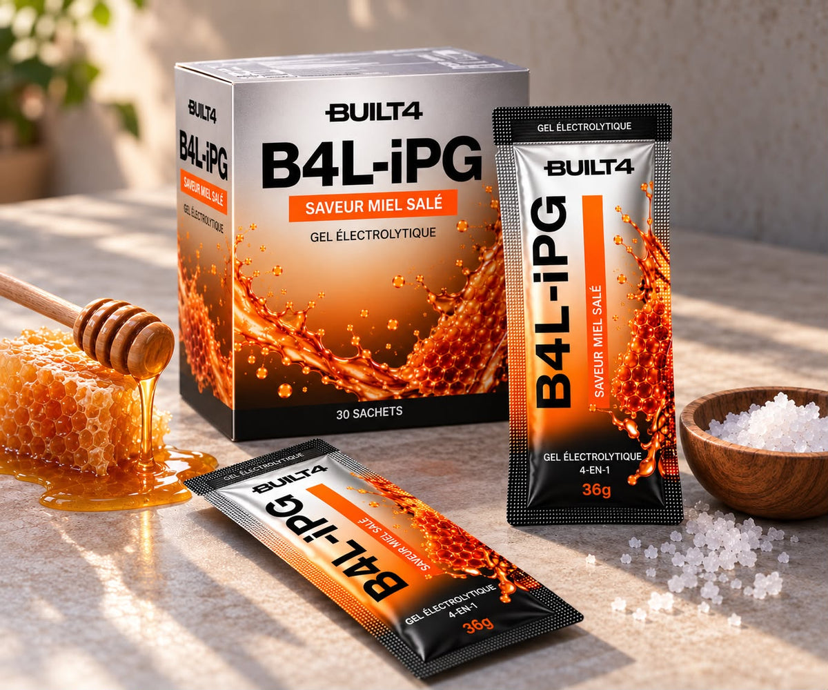 Built4 IPG Gel Électrolytique 4-en-1 associe hydratation miel-salé
