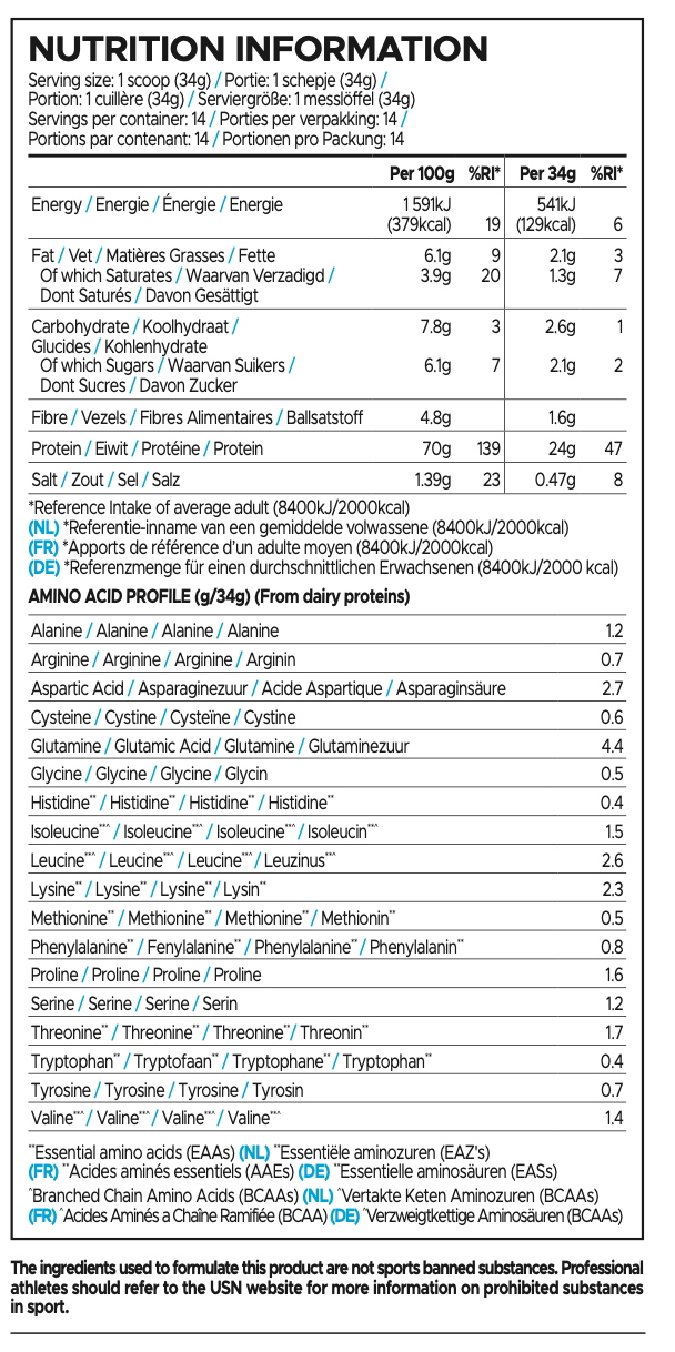 USN BlueLab Whey 476g