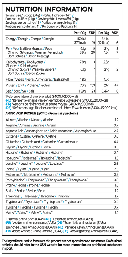 USN BlueLab Whey 476g
